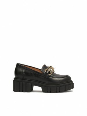 Loafersy Kazar Selvi Damskie Beżowe | 670PAJQCB