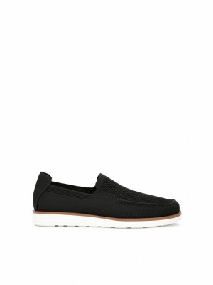 Loafersy Kazar Tompel Męskie Czarne | 726WNRJEA