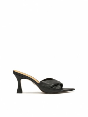 Mules Kazar Alia Damskie Czarne | 387FCXZBR