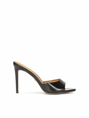 Mules Kazar Aude Damskie Czarne | 508QTDVWY