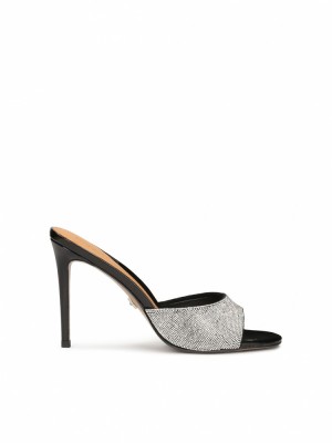 Mules Kazar Aude Damskie Czarne | 807ACDYXG