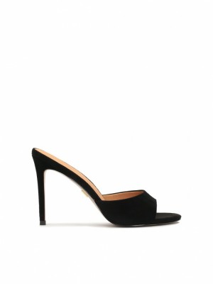 Mules Kazar Aude Damskie Czarne | 980OLATPU