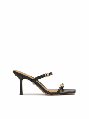 Mules Kazar Cabery Damskie Czarne | 916HIFNDQ