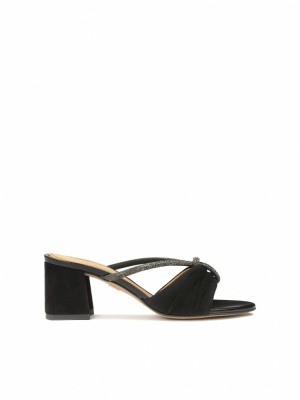Mules Kazar Flow Damskie Czarne | 827AHPTCD