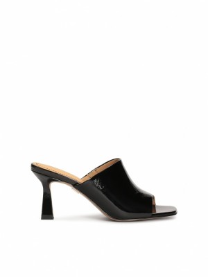 Mules Kazar Francesca Damskie Czarne | 625JBXDMI