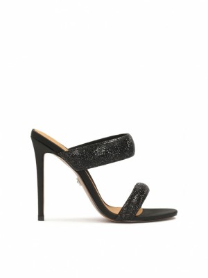 Mules Kazar Josefine Damskie Czarne | 835FYBZPL