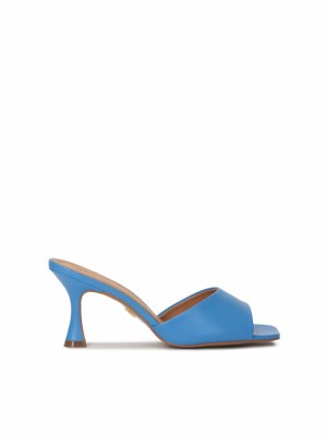 Mules Kazar Otylia Damskie Niebieskie | 231TWPGMQ