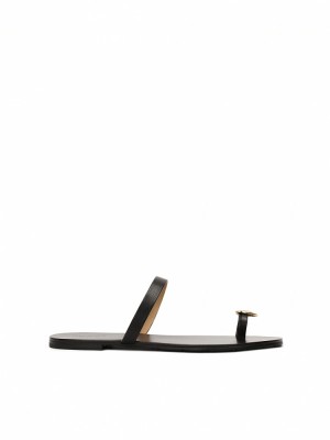 Mules Kazar Patricia Damskie Czarne | 419ONEDVR