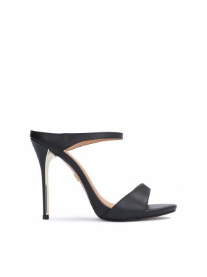 Mules Kazar Terry Damskie Czarne | 297FGJEYI
