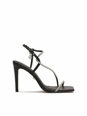 Sandały Kazar Shiny Damskie Czarne | 572IZWUYK